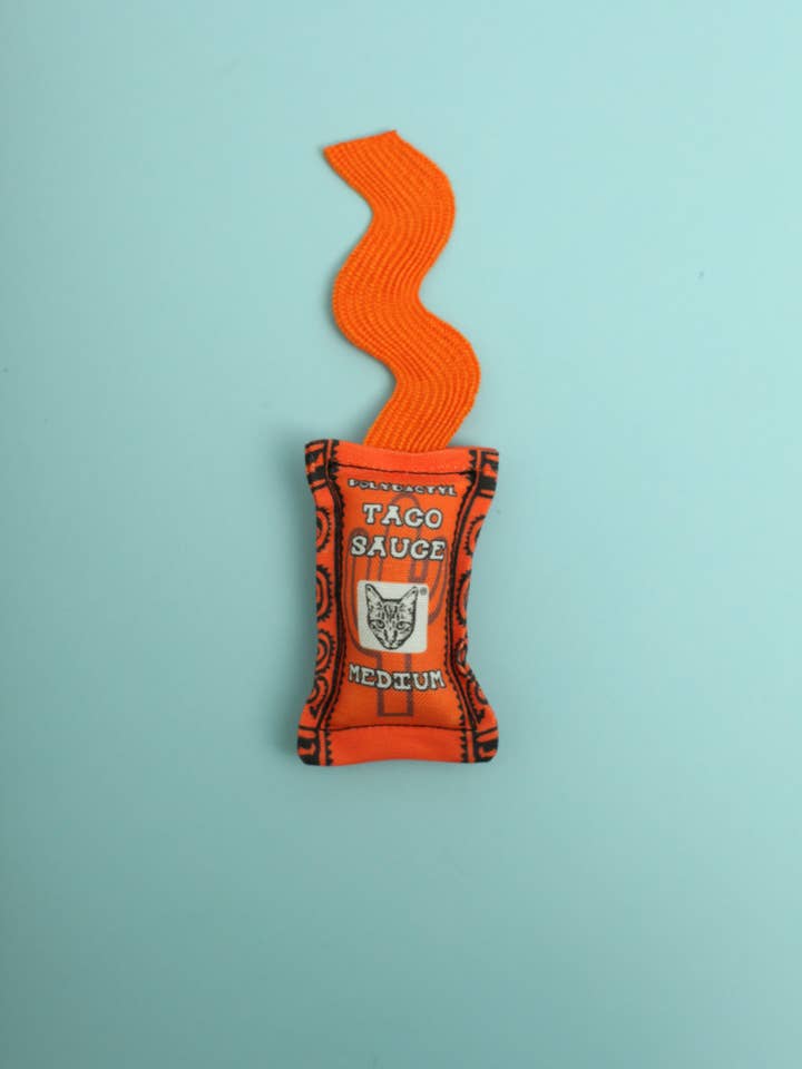 Medium Taco Sauce Cat Toy for engroshandel hos Polydactyl