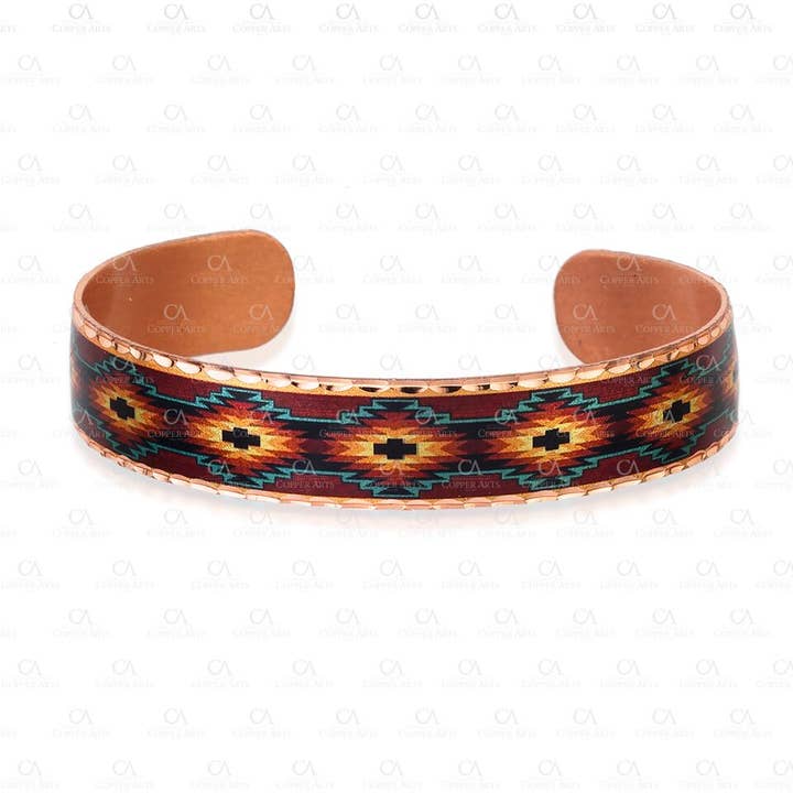 COPPER ARTS INC. - Wholesale Cuff Bracelet - BNS 19 Handmade Native American Bracelet