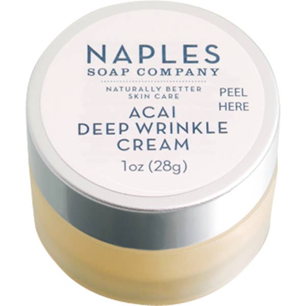 Acai Deep Wrinkle Cream for wholesale by Naples Soap Company | Clean Beauty, Natural Bath & Body