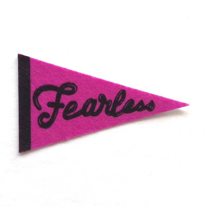 Autocolante de Bandeirola Destemida | Feito à Mão em Brooklyn por atacado de Boss Dotty Paper Co.