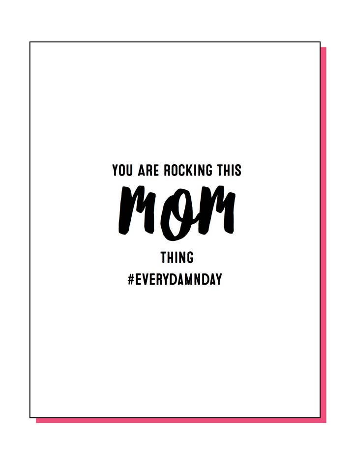 Everydamnday Card for engroshandel hos jack + ella paper