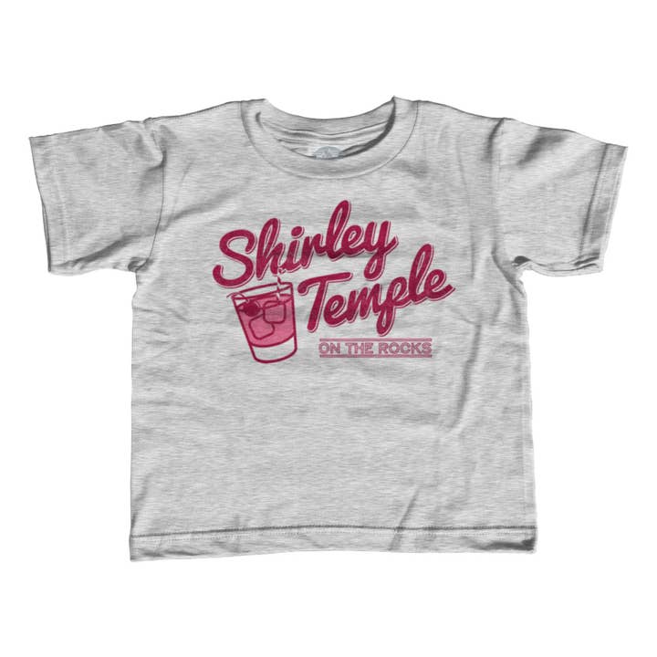 Boredwalk - Wholesale Screen Printed T-Shirt - Kids - Shirley Temple Mocktail Shirt