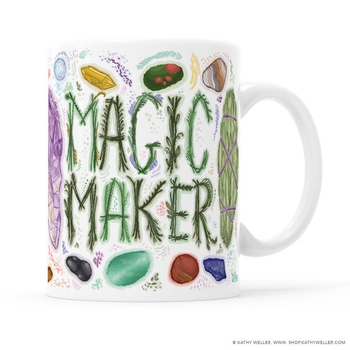 Kathy Weller Art+Ideas - Wholesale Coffee Mug - Magic Maker Mug0