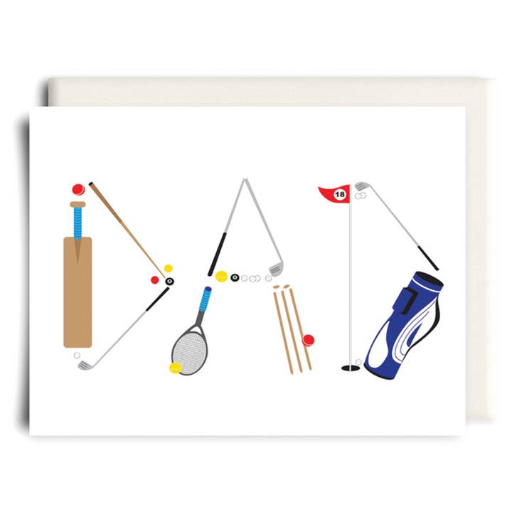 Golf Dad | Father's Day Greeting Card for wholesale by Inkwell Cards