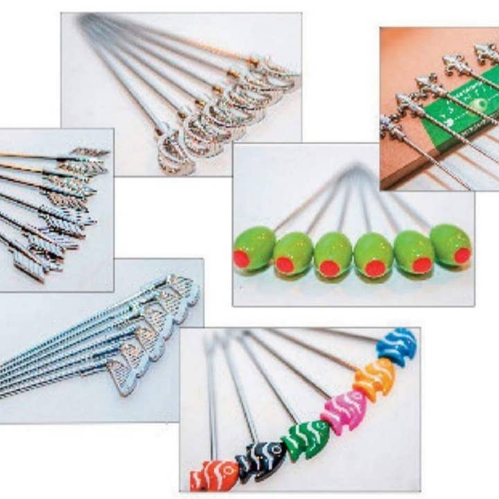 Cork Pops Inc - Wholesale Cocktail Pick - Martini Sword Cocktail Picks