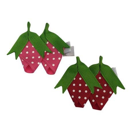 Bows For Belles, LLC - Wholesale Hair Bow - Kids - 05 Strawberry Hair Bow1