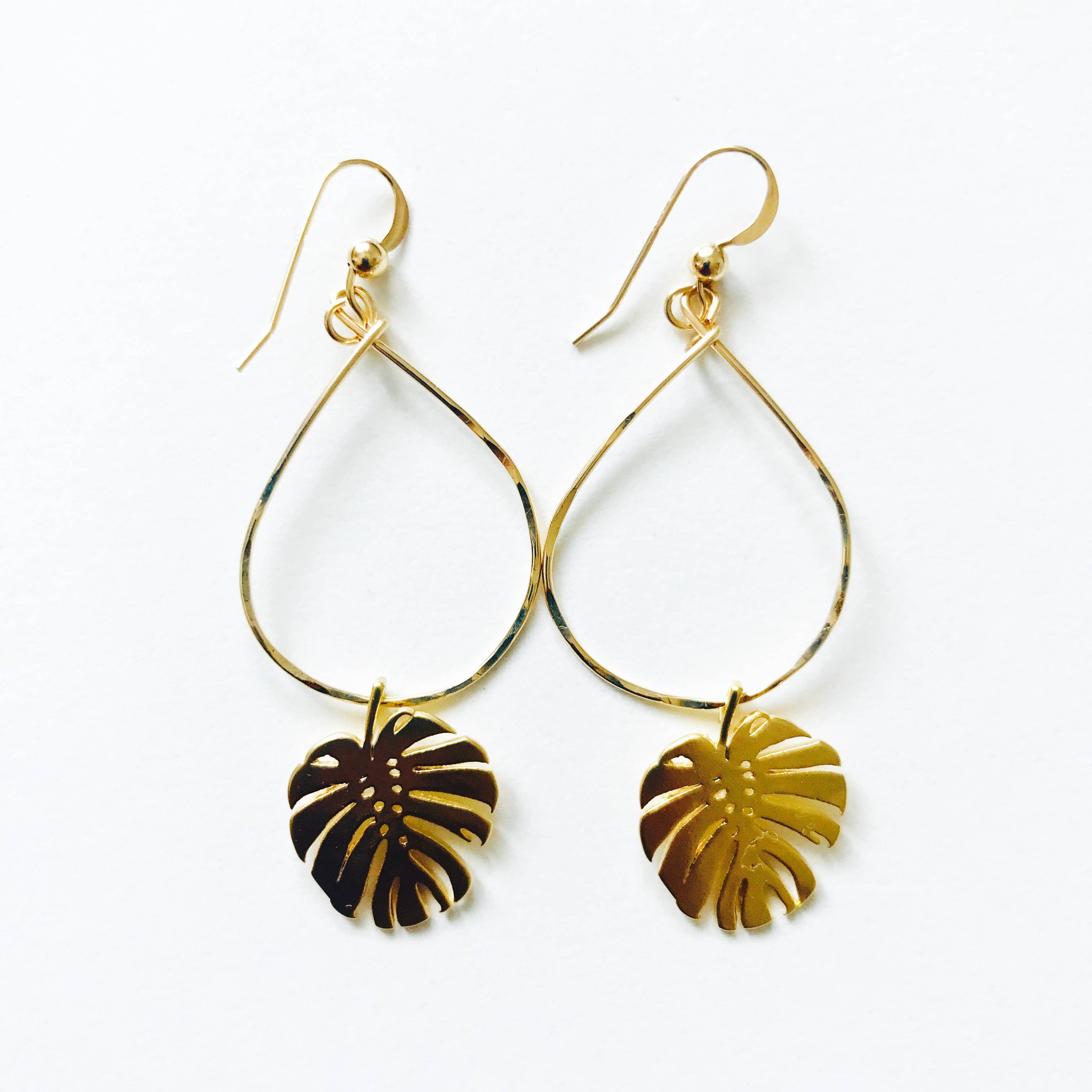 Komakai Jewelry - Wholesale Dangle Earrings - MONSTERA earrings