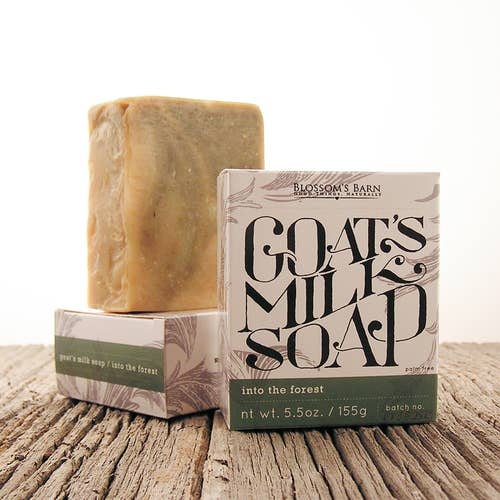 REMOVED BRAND - Wholesale Bar Soap - Into The Forest Goat Milk Soap1