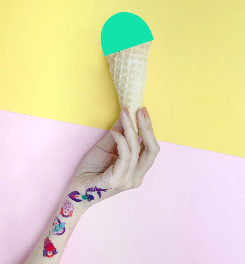 PAPERSELF - Venta al por mayor Tatuajes temporales - Salute To Surrealismo Tatuajes Temporales Pegatinas8