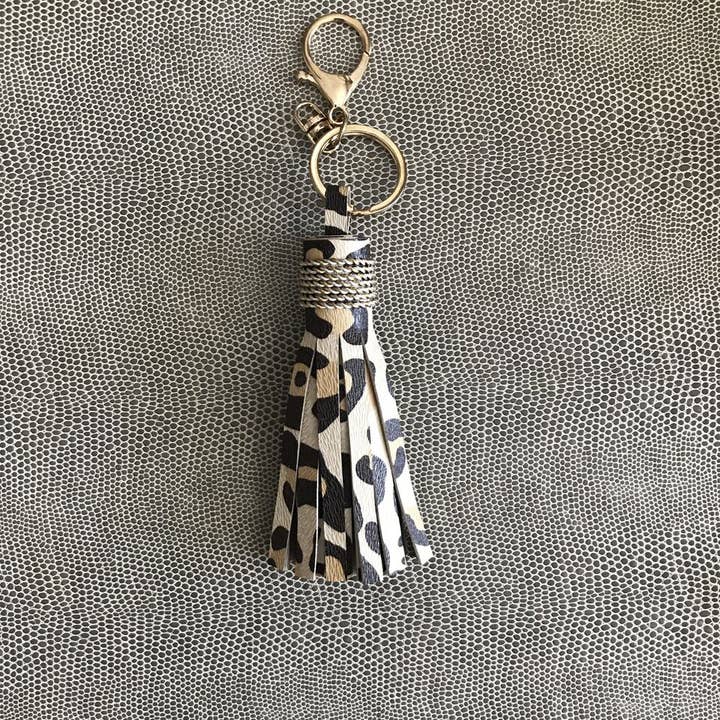 Everley Dawn – wholesale Nyckelringar - Dam – Läder Classic Tofs Nyckelring10