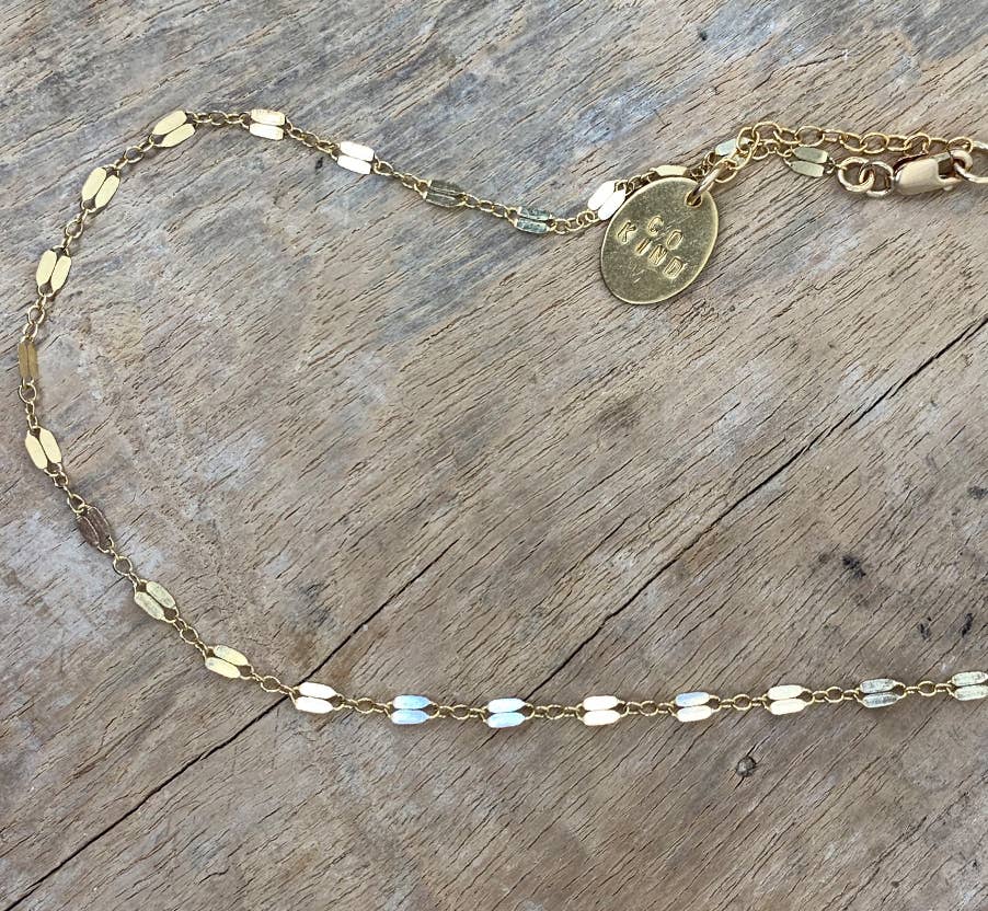 Co. Kind Jewelry - Vente Collier maille et chaîne - Collier chaîne Pretty Girl0