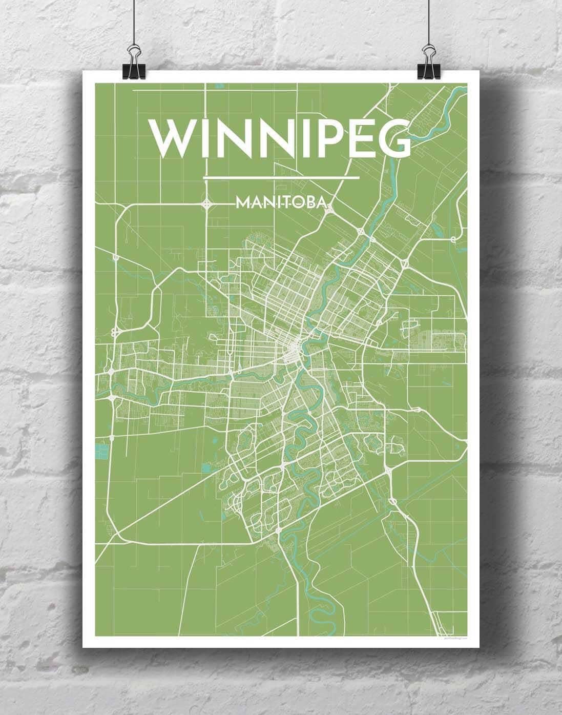 Point Two Design Group - Wholesale Map - Winnipeg City Map1