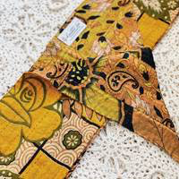 Kantha Bae - Wholesale Fashion Headband - Women's - ONE OF A KIND HANDMADE Embroidered Kantha Head Wraps4