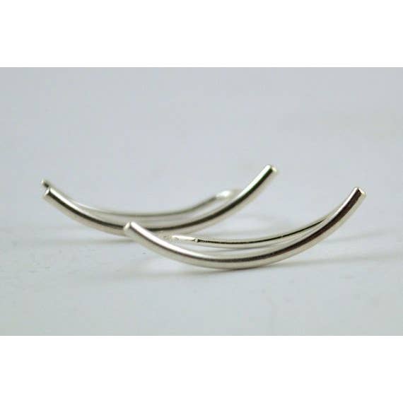 DesignbyGam - Wholesale Ear Jackets/Climbers - Silver Ear Climbers