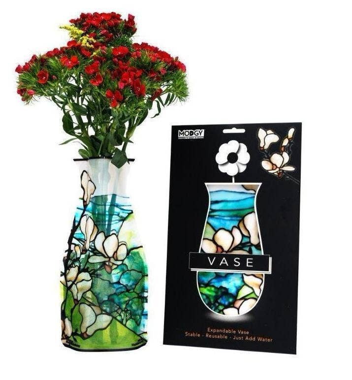 Modgy - Wholesale Vase - Modgy Expandable Vase - Louis C. Tiffany Magnolia Landscapes1
