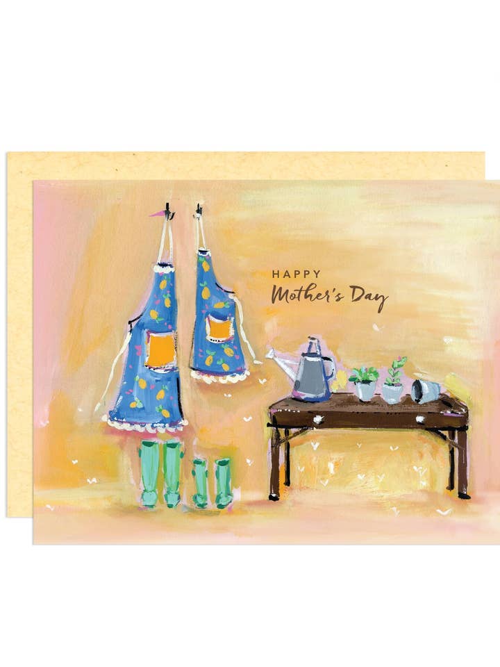 Happy Mother’s Day Gardening Greeting Card for wholesale by Darling Lemon