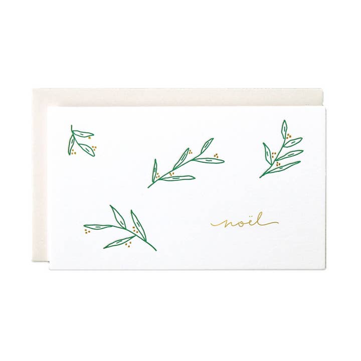 Noel Mini carte de vœux | Coffret de 6 pour la vente par Ramona & Ruth