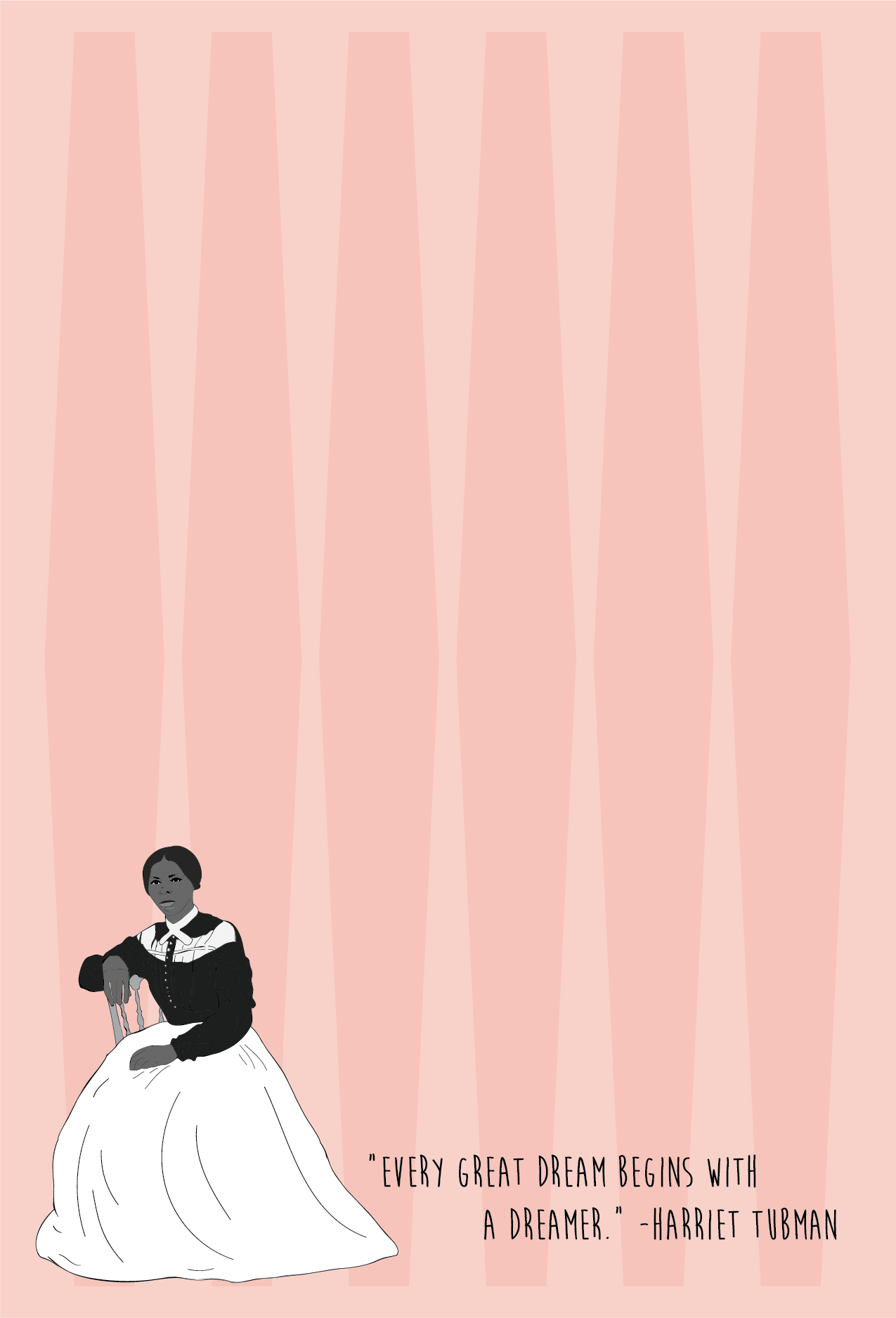 The Card Bureau - Venta al por mayor Libretas - Bloc de notas con cita de Harriet Tubman1