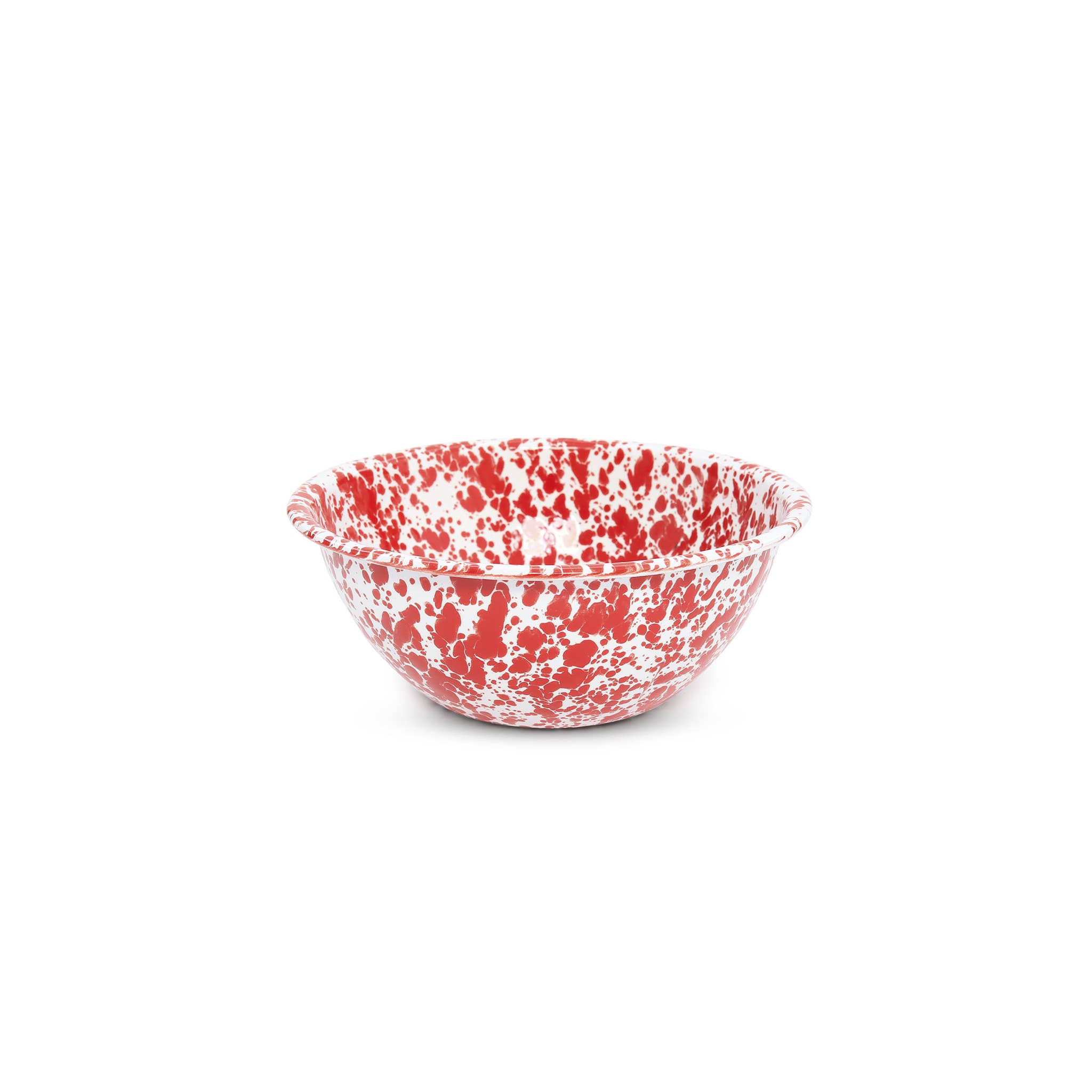 Crow Canyon Home - Wholesale Serve Bowl - Splatter Enamelware Small Serving Bowl2