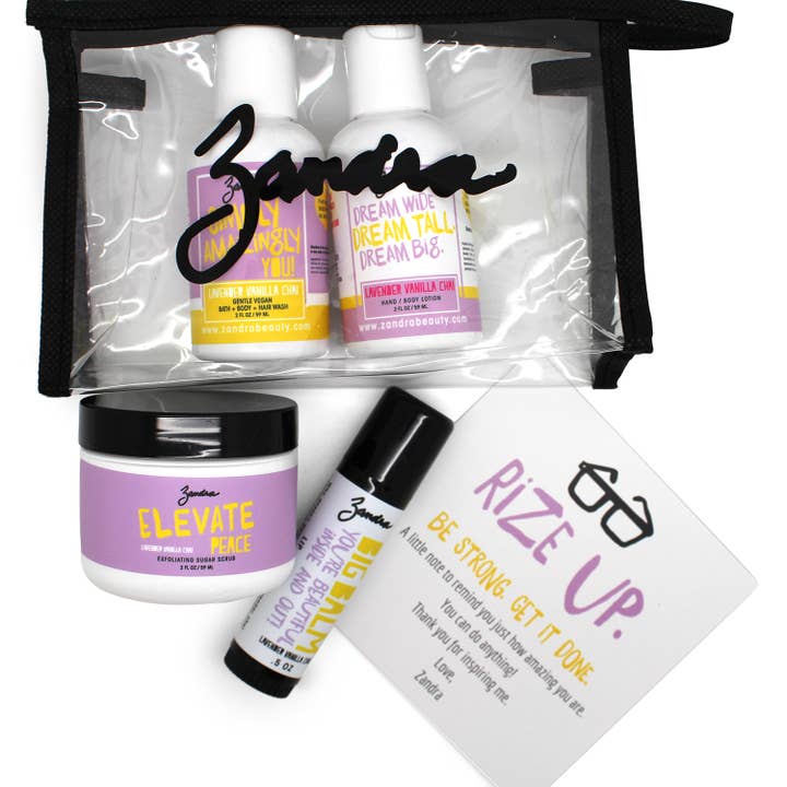 Zandra Beauty – Engroshandel Bade- og kropssæt – Gå pige rejse Kit