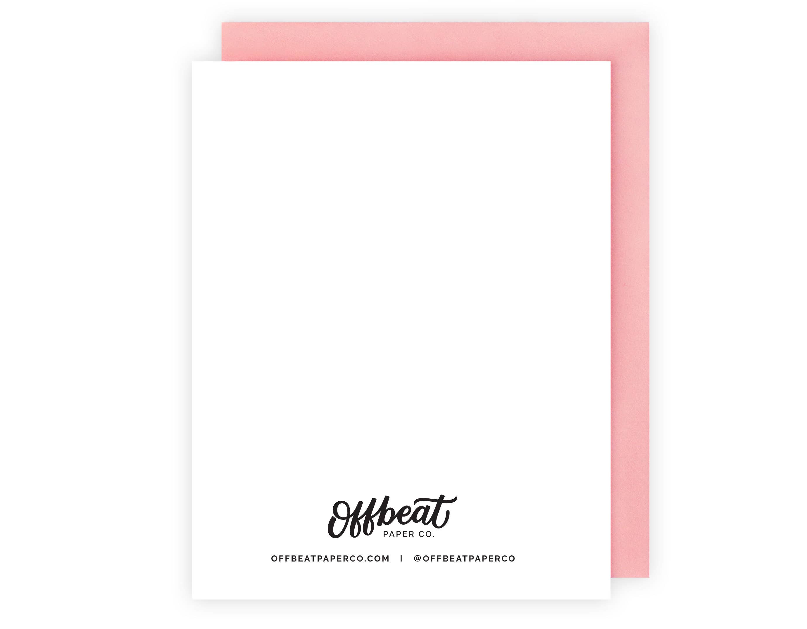 Offbeat Paper Co. - Wholesale Mother's Day Card - Mom Mom Mom1