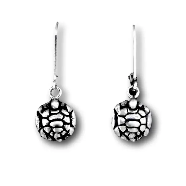 McKenzie Jewelry Arts - Wholesale Dangle Earrings - Turtle Disc Earrings0