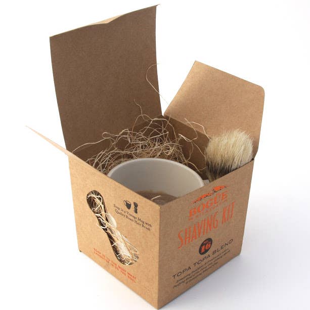 Bogue Milk Soap – wholesale Shaving set/kit – Men's – Goat Milk Soap Shave Kit No.16 Topa Topa Blend essential oil2