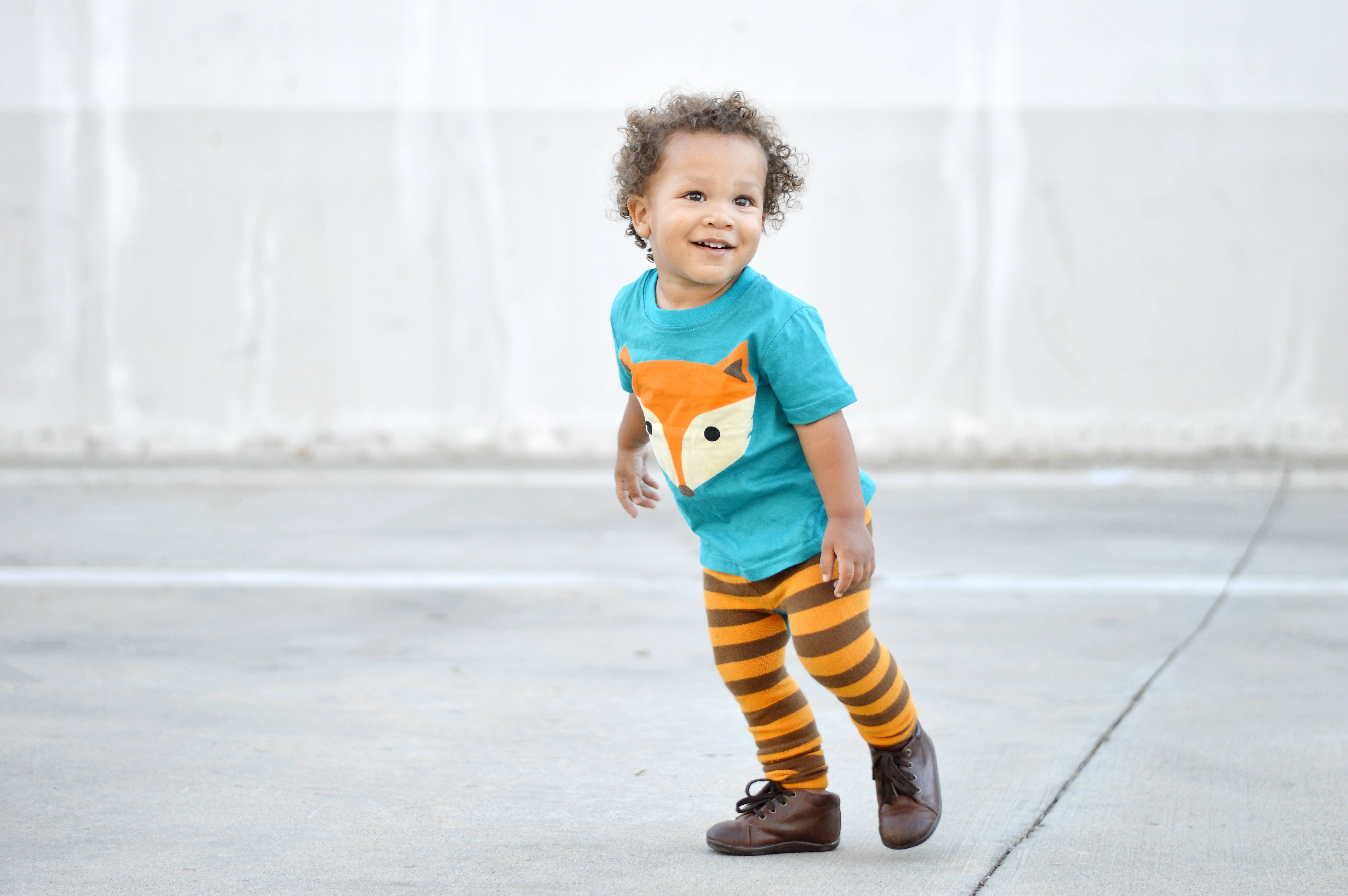Doodle Pants - Wholesale Fashion Leggings - Kids - Woodland Fox  Baby and Toddler Leggings1