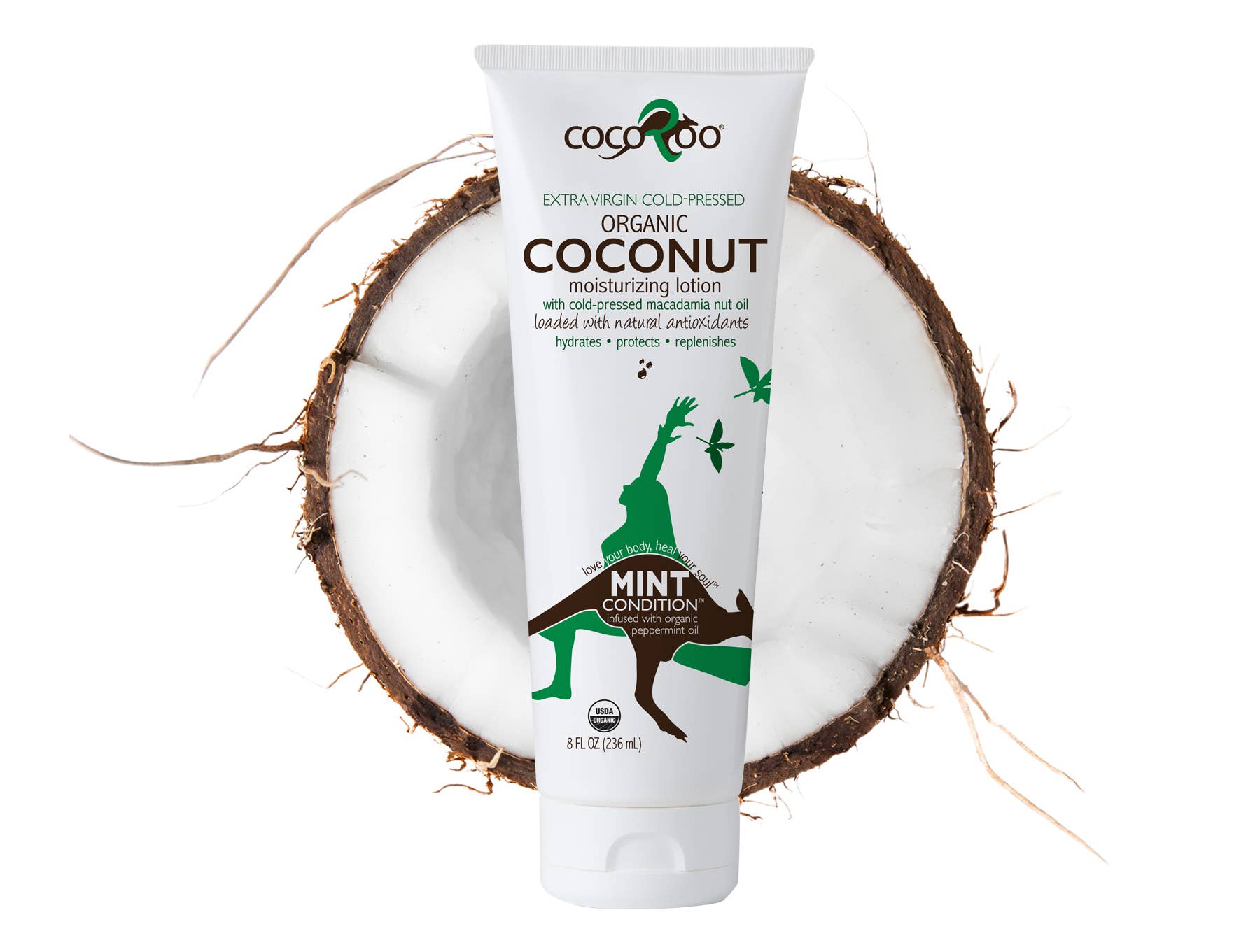 CocoRoo Natural Skin Care - Wholesale Body Cream/Lotion - Mint Condition - Great for Sunburns (better than aloe)6