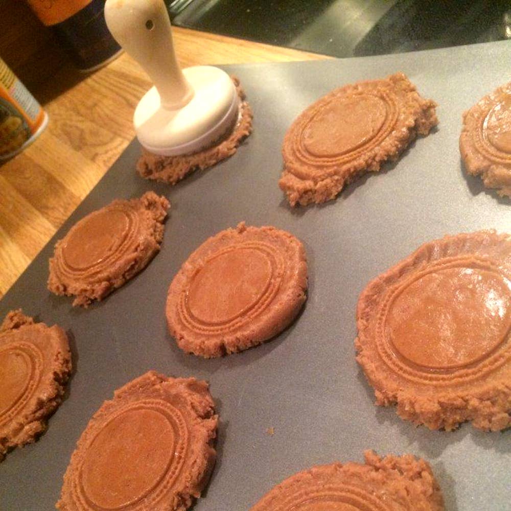 Vanilla TSP™ Cookie Stamp -  2.25" Dia for wholesale on Faire1