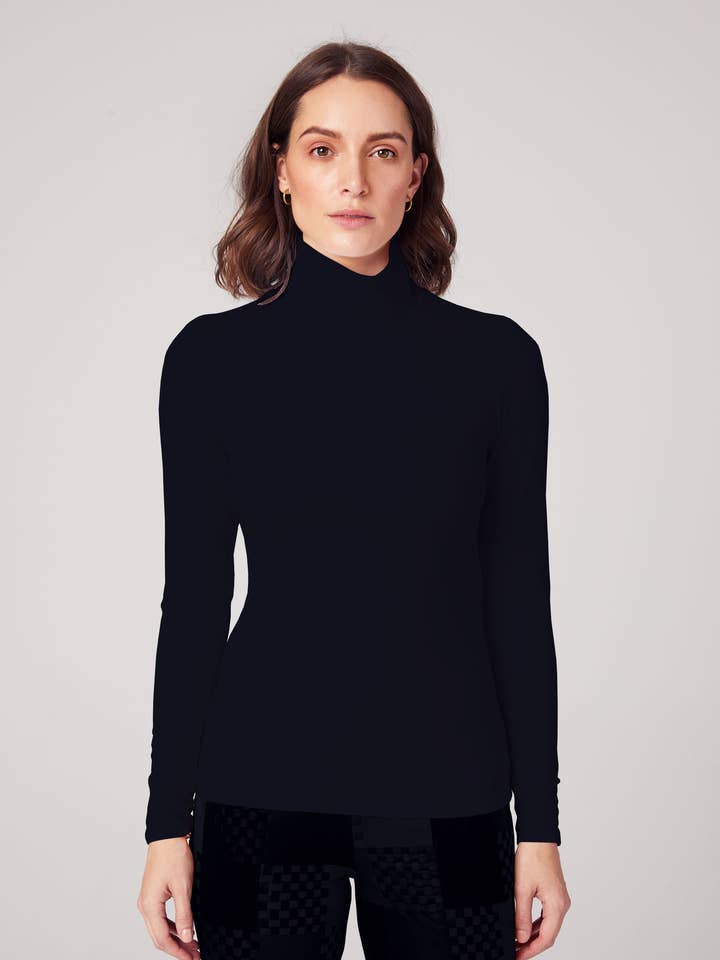 Turtle Tee Heavy Jersey - Black for wholesale by A.Lynn