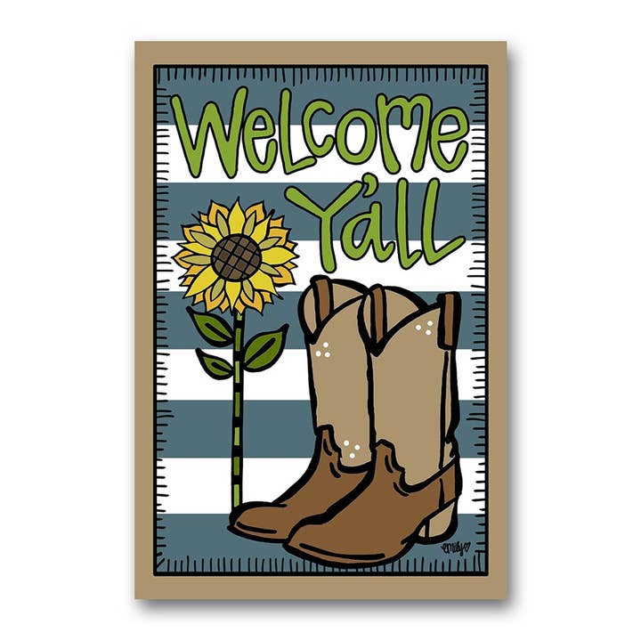 MAGNOLIA LANE – wholesale Skylt – Välkomna er Cowboy Boots