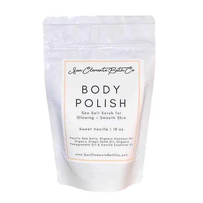 Body Polish: Sweet Vanilla for wholesale by San Clemente Bath Company