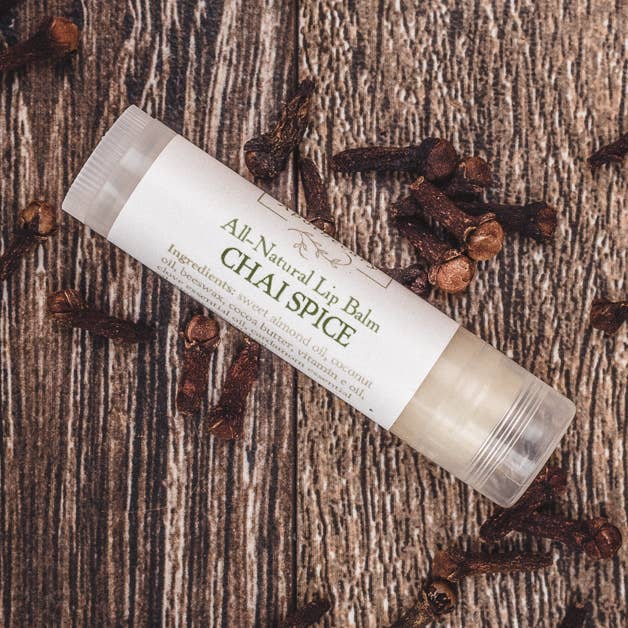 Chai Spice Lippenbalsem voor wholesale door Willow & Birch Apothecary