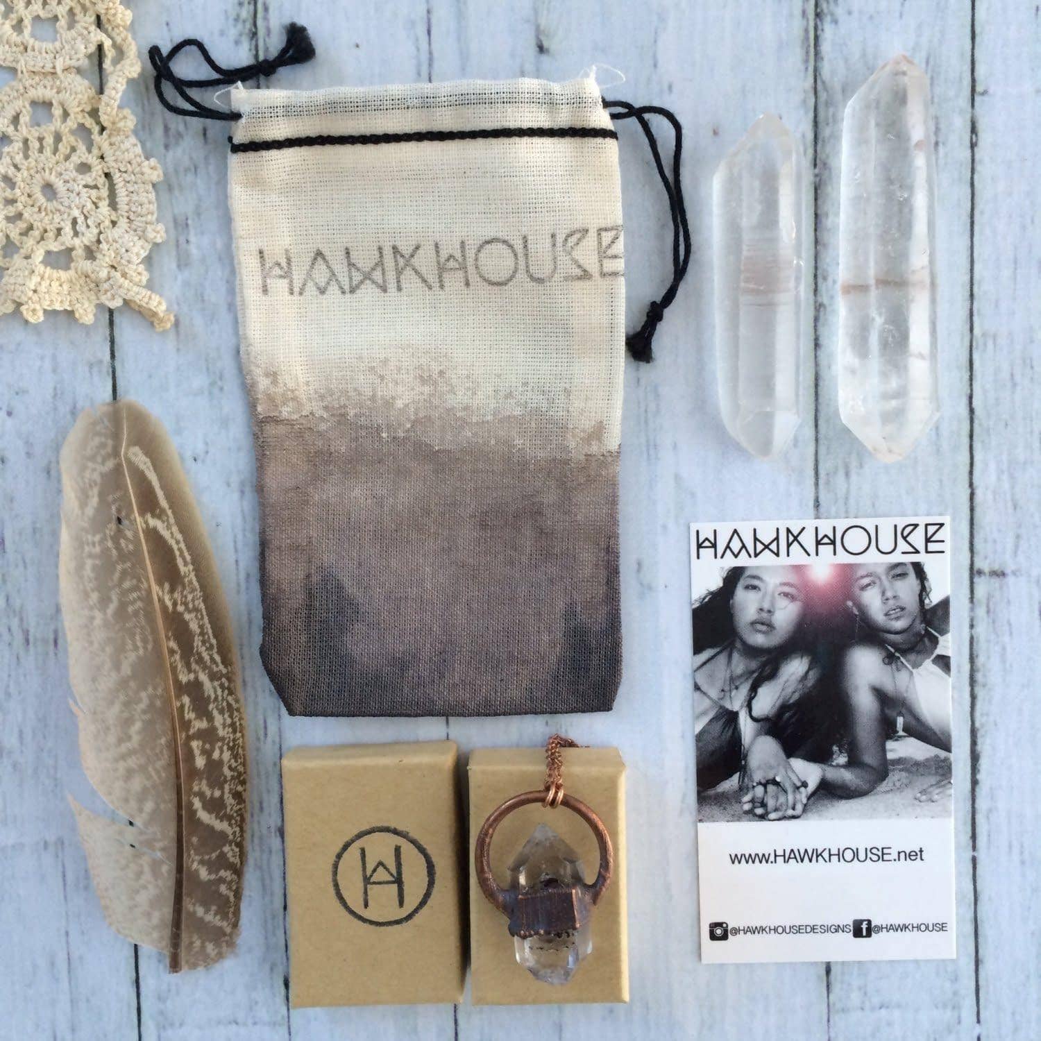 HAWKHOUSE - Wholesale Pendant/Charm Necklace - Sterling Silver Fluorite Necklace4