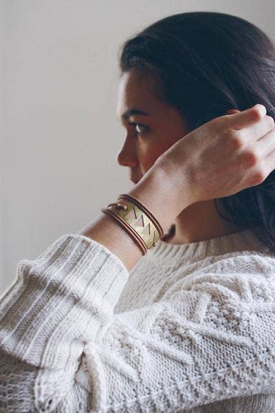 Rare Bird Co. + Pauline Stanley Studio - Wholesale Woven/Braided Bracelet - Flying Geese Wrap Bracelet3