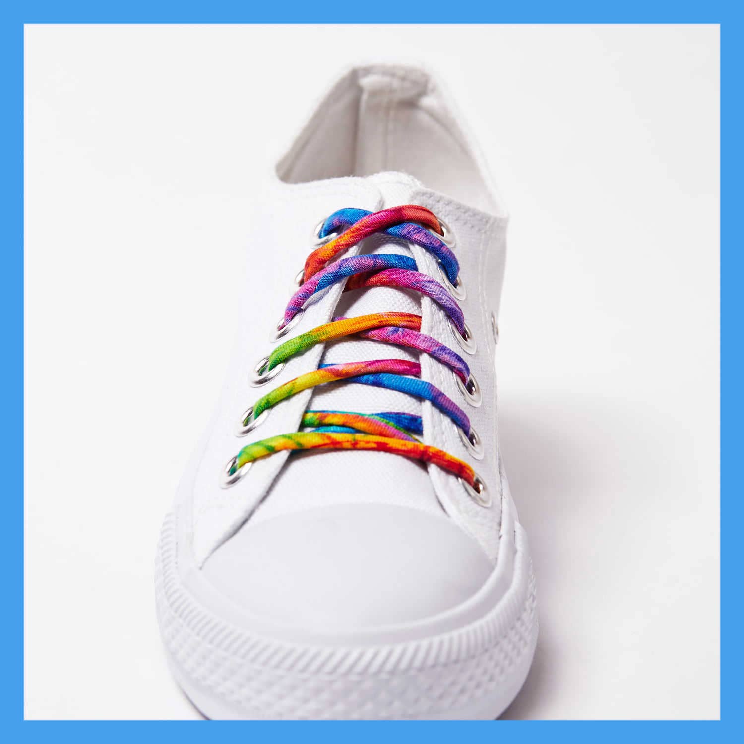Cute Laces - Wholesale Shoelaces - Kids & Baby - Tie Dye Rainbow Cute Shoe Laces - for Adults & Kids6