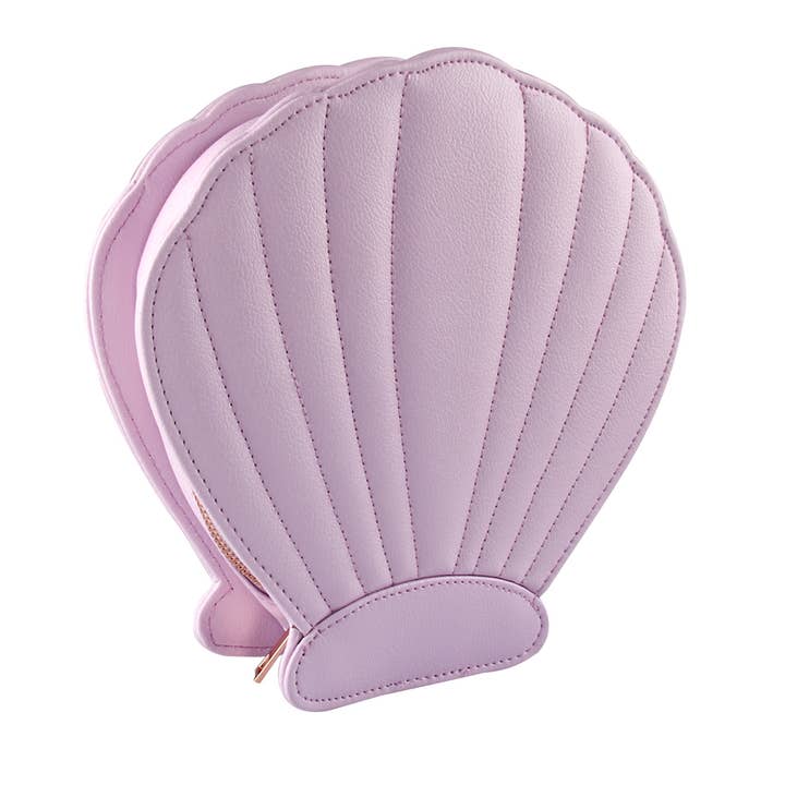 Emily Alexandra Cosmetics - Wholesale Makeup Brush Set - Mermaid Clam Shell Makeup Brush Set