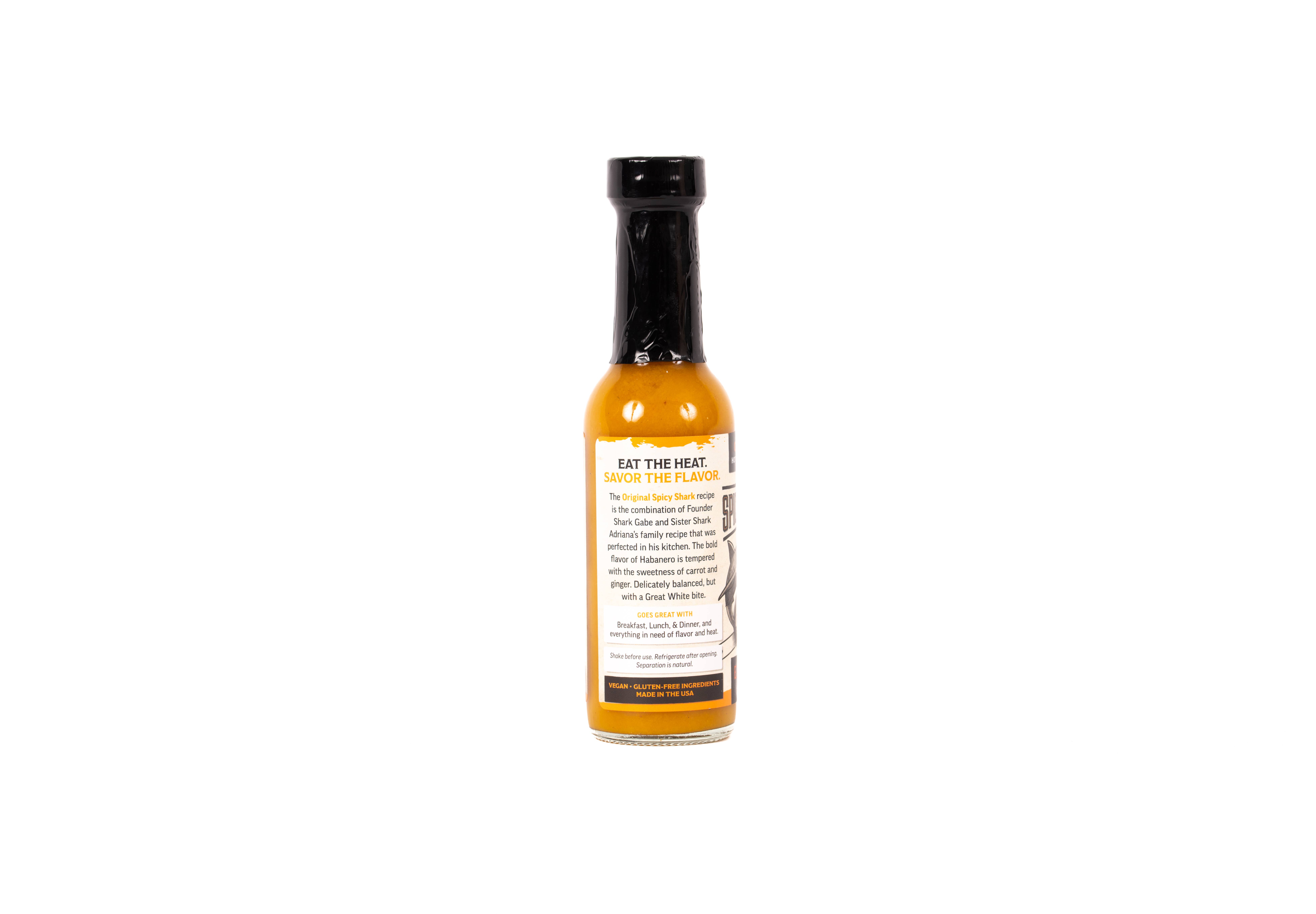 The Spicy Shark - Wholesale Hot Sauce - Original Hot Sauce (Habanero)2