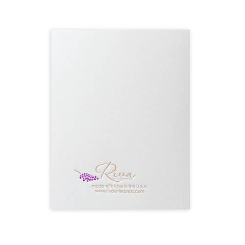 Riva Letterpress - Wholesale Congratulations Card - Crushing It Wine1