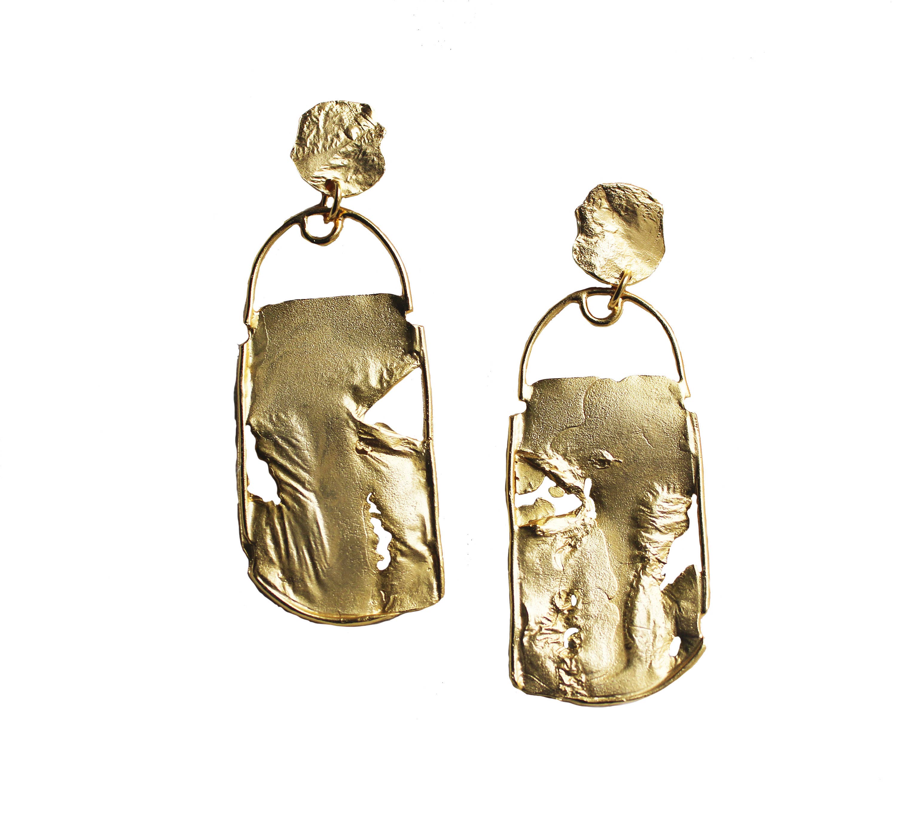 Lingua Nigra – Brincos de argola por atacado – Brinco Declaração Duas Nuvens Acima de Nove2