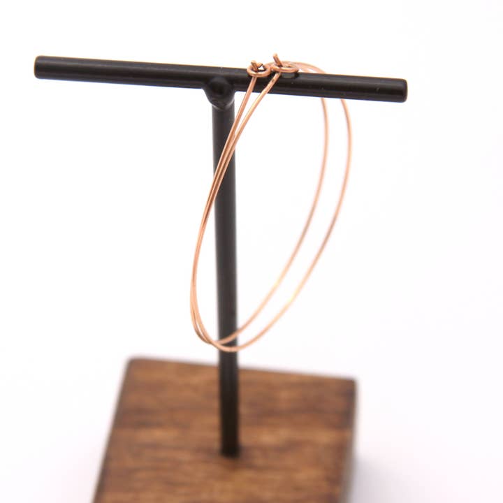 Reija Eden Jewelry - Wholesale Hoop Earrings - Rose Gold Hoop Earrings1