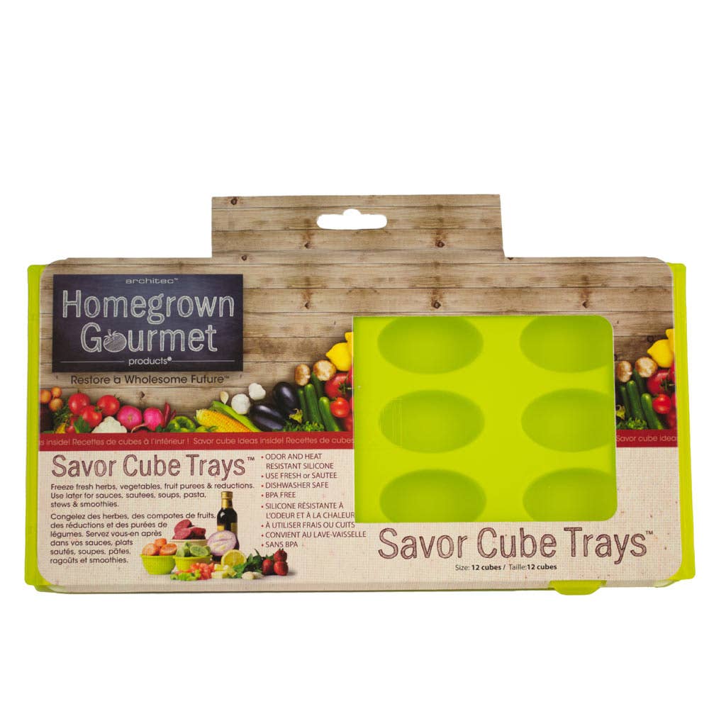 green HGG™Savor Cube Trays™  Herb 12 Cubes for wholesale on Faire3