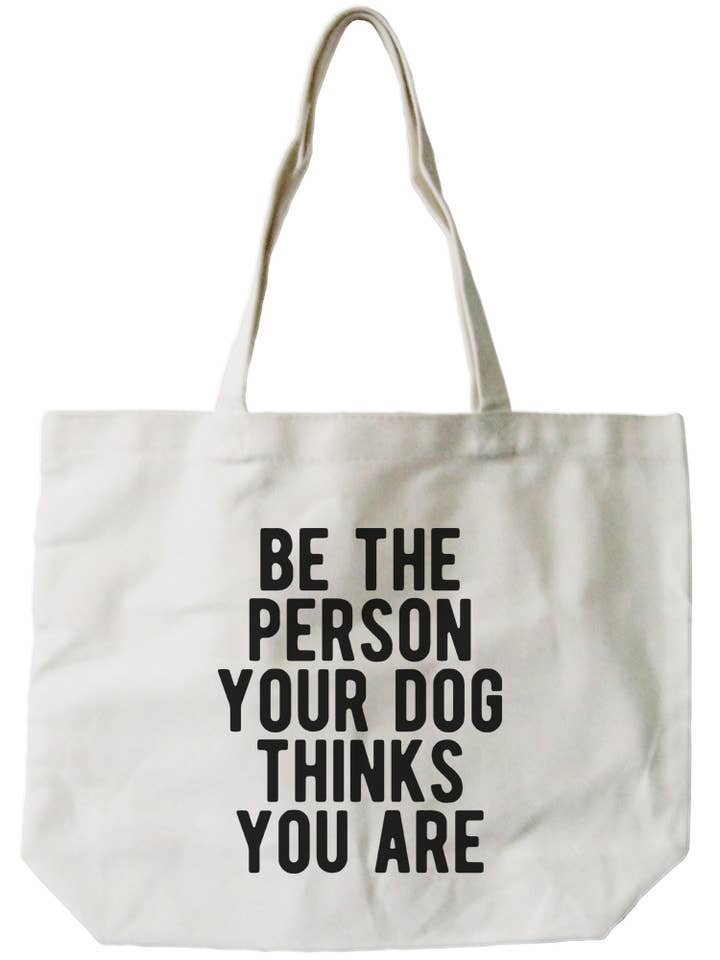 Be the Person Cute Jumbo Canvas Bag for wholesale by 365 In Love