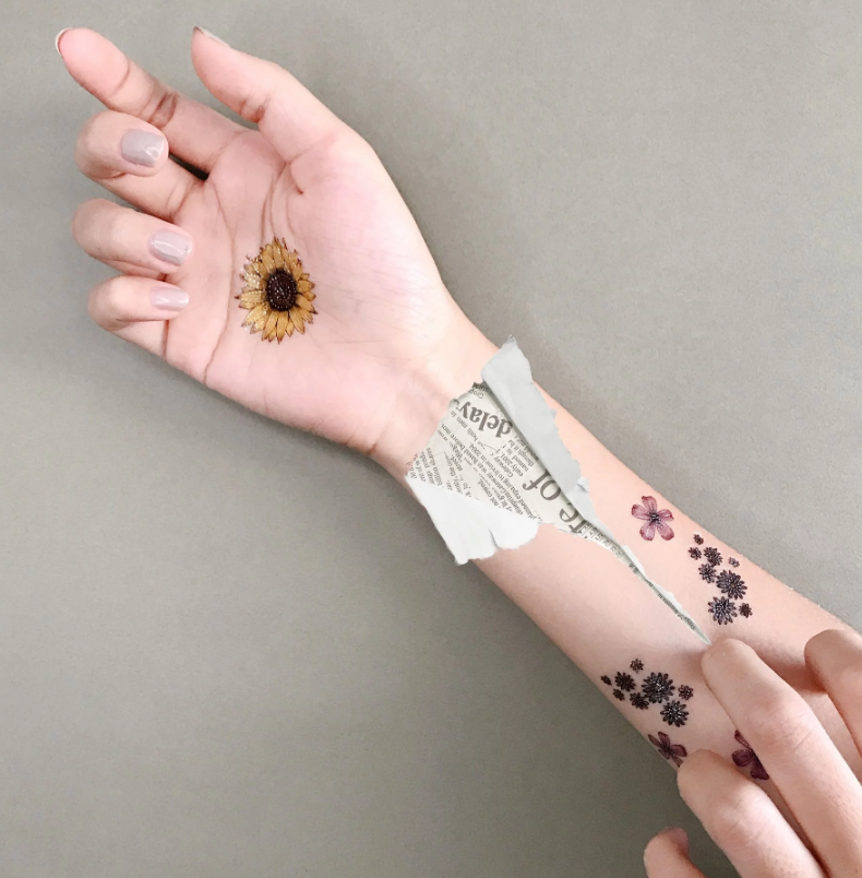 PAPERSELF – wholesale Temporary tattoo – Spring Temporary Tattoos Stickers8