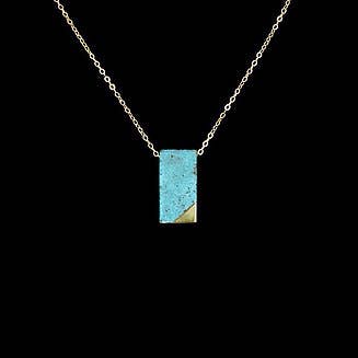 Modern Artifacts - Wholesale Pendant/Charm Necklace - Rectangulum Necklace0
