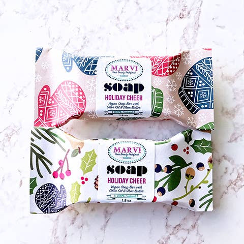 Marvi Beauty – wholesale Bar Soap – Holiday Cheer Mini Soap2
