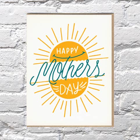 Mother's Day Sun for wholesale by Bench Pressed