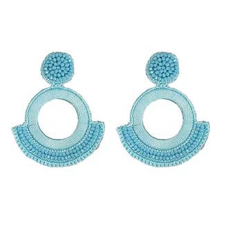 Lyseblå Sophia øreringe for engroshandel hos NARA HANDMADE JEWELRY