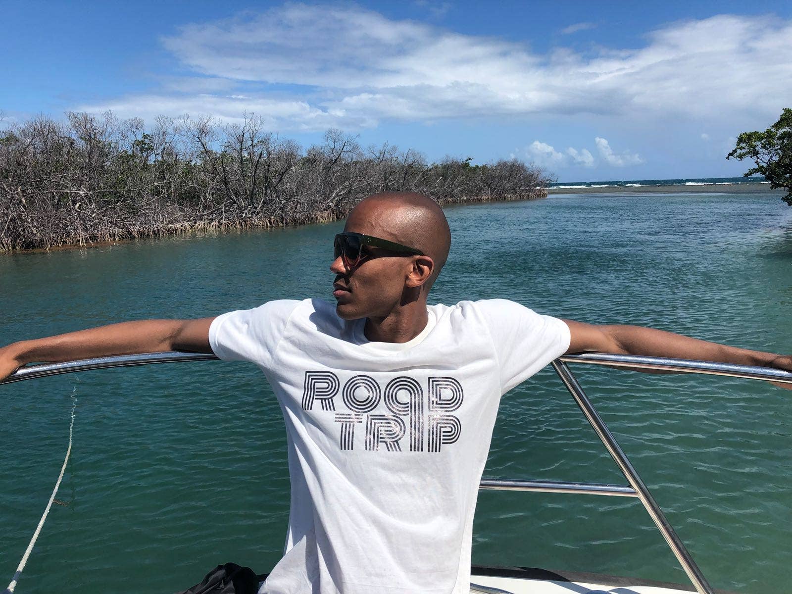 Around Eco - Wholesale Screen Printed T-Shirt - Unisex - Dark Gray Road Trip3